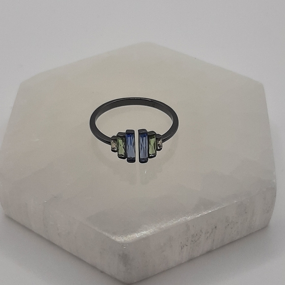 R1018 Bar Ring Plated - Fragrant Jewels - Picture 3 of 7